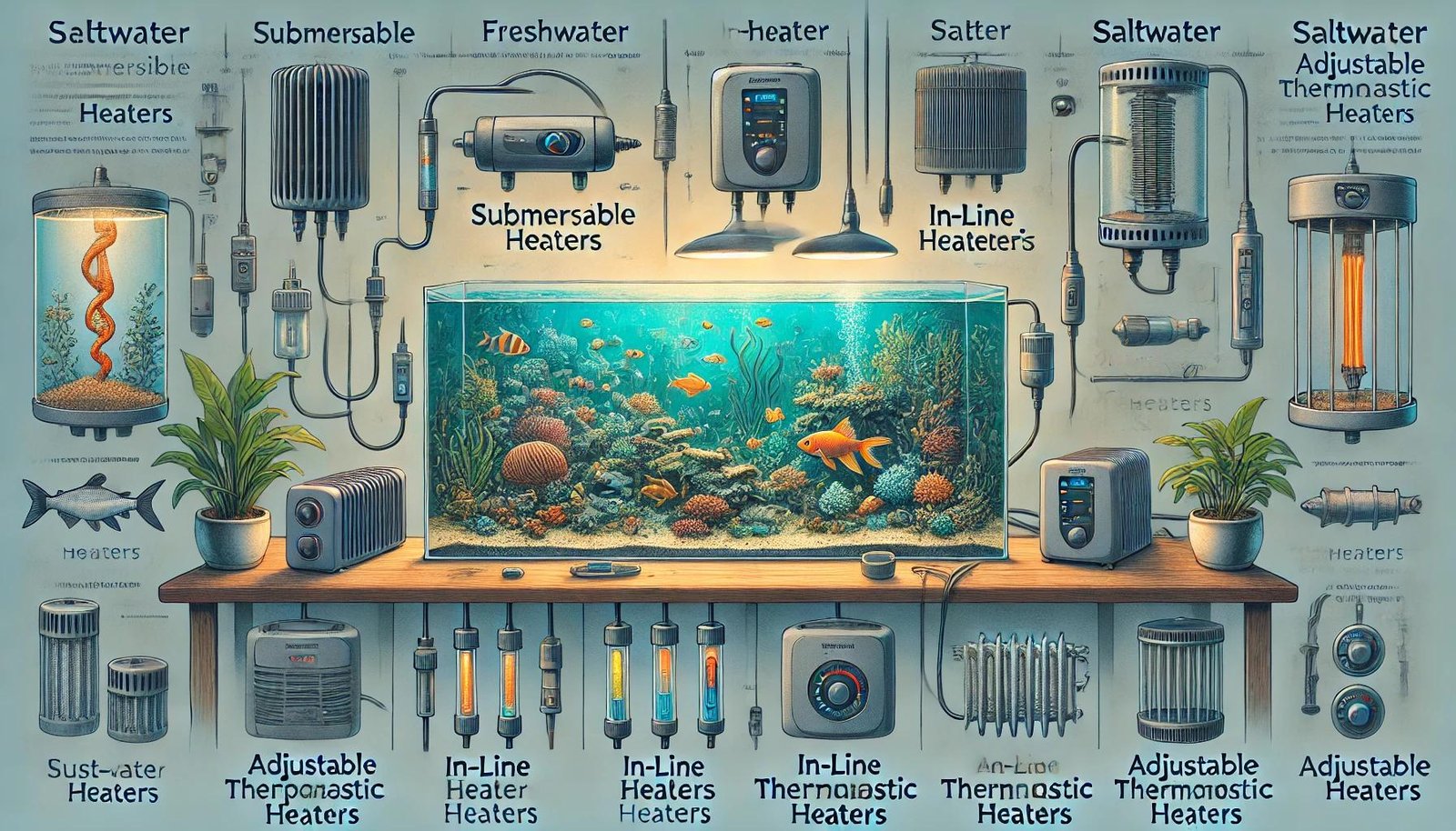 Le matériel aquariophile