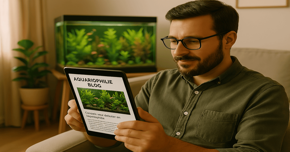 Aquarium bien entretenu
