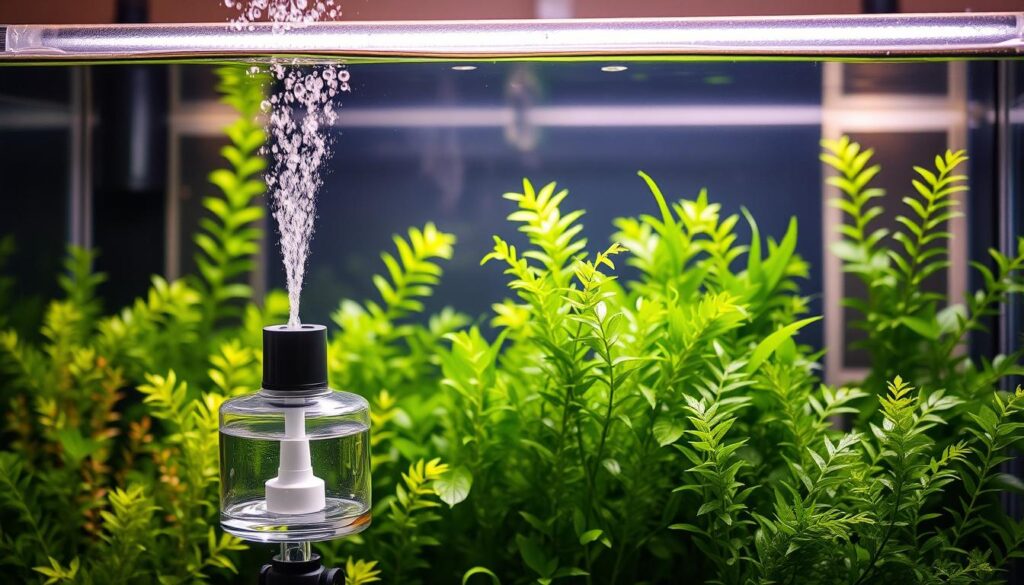 diffusion gaz aquarium