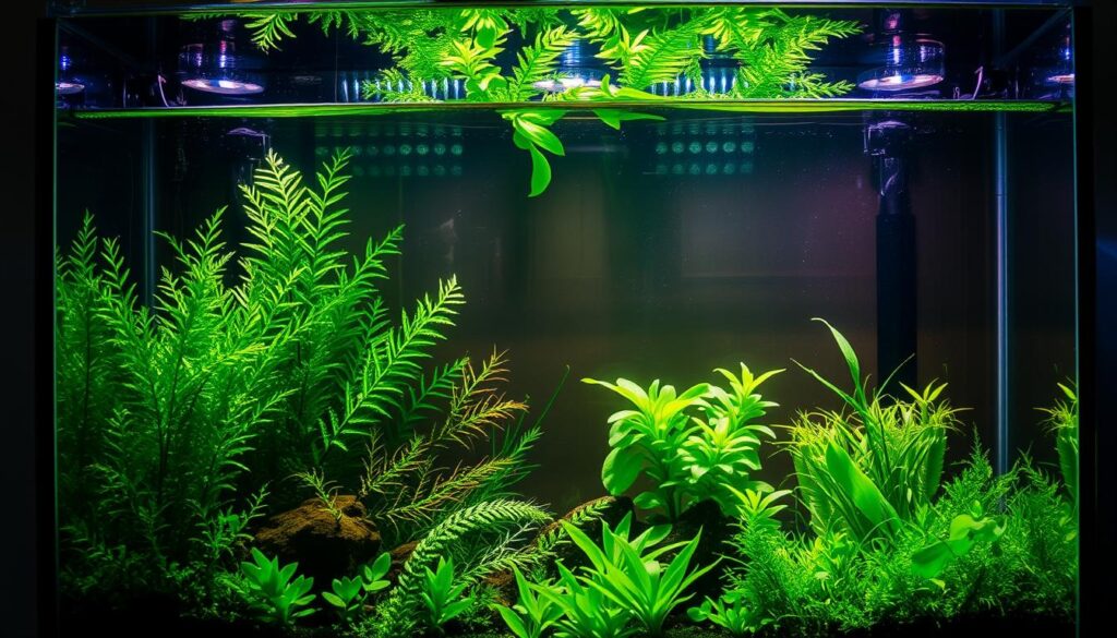 éclairage aquarium