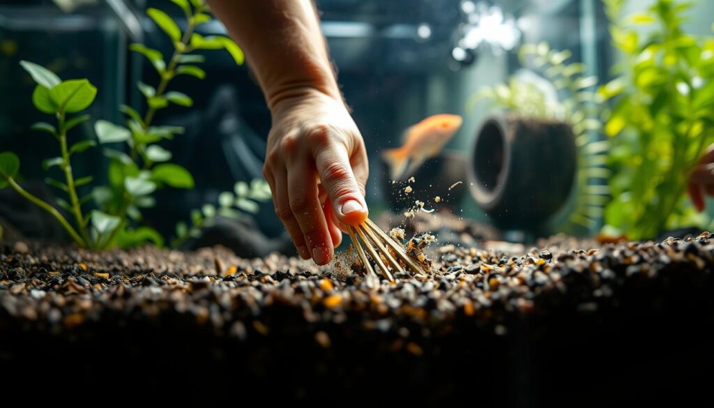 entretien sol aquarium