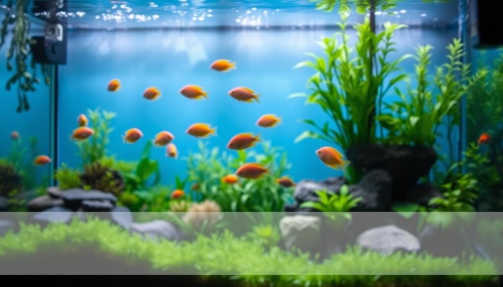 environnement équilibré aquarium