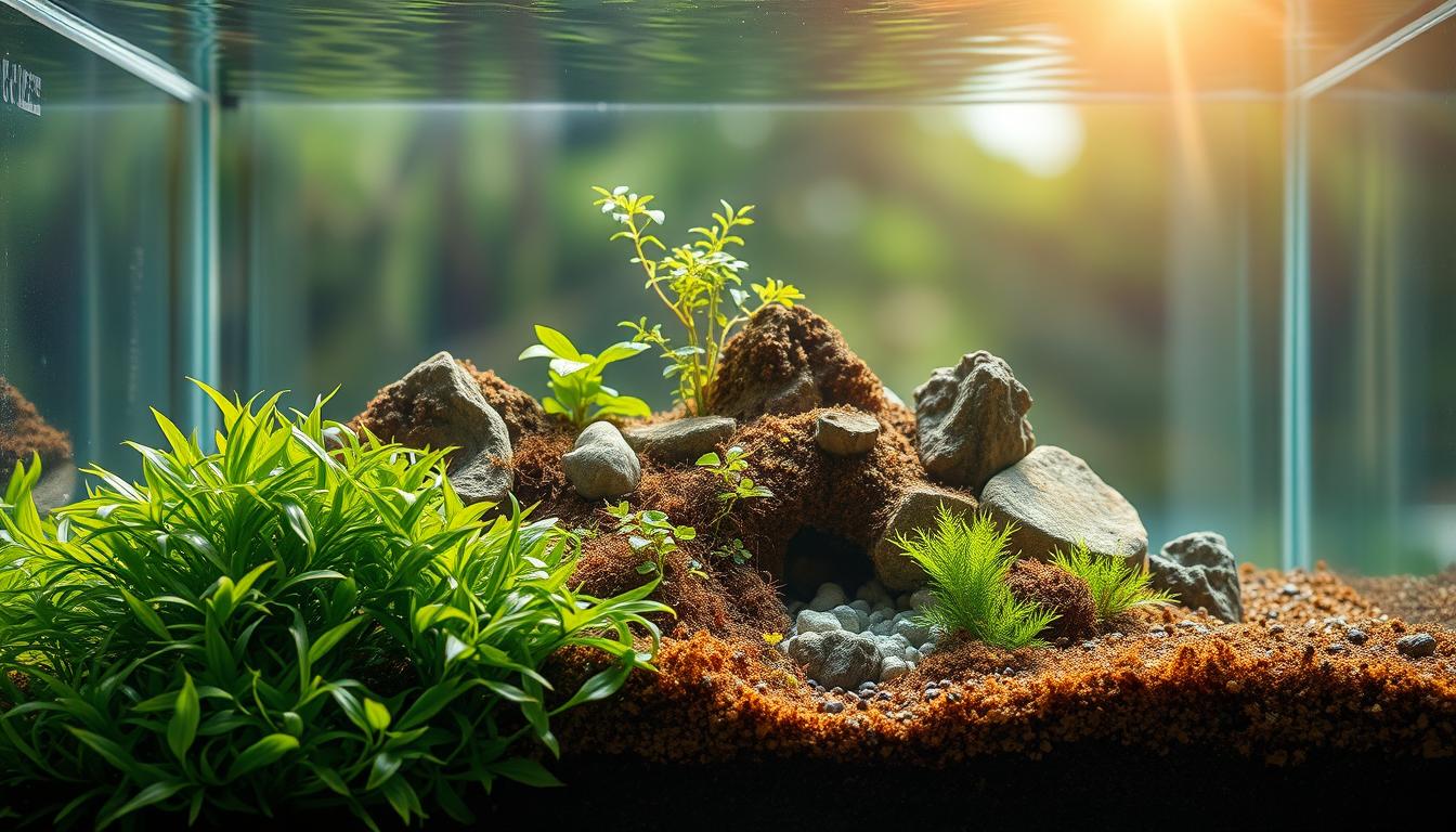 substrat aquarium