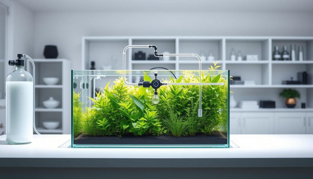 système CO2 aquarium