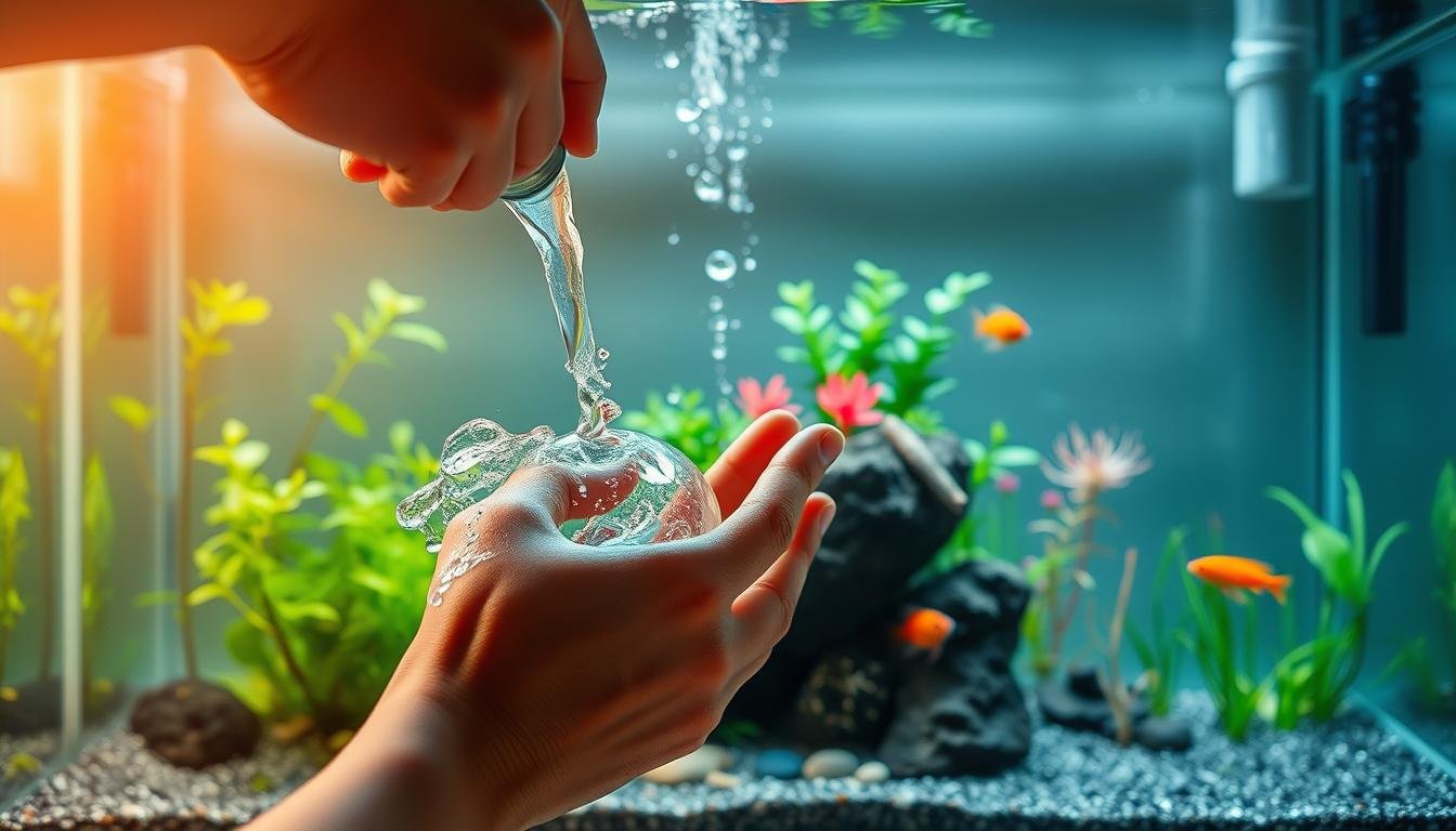 entretien aquarium hebdomadaire