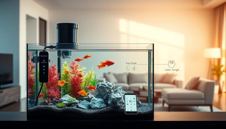 équipements connectés aquarium