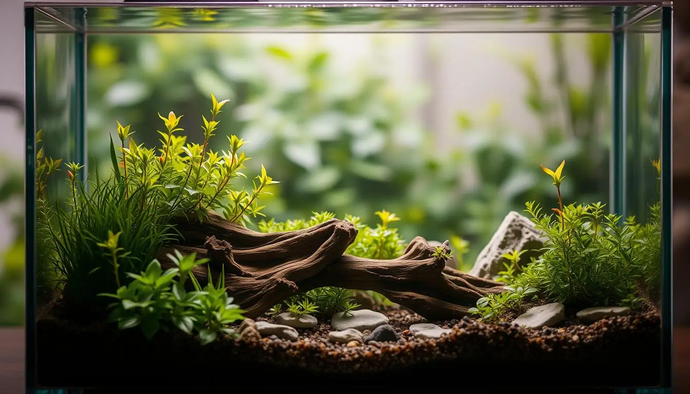 nano aquarium low-tech