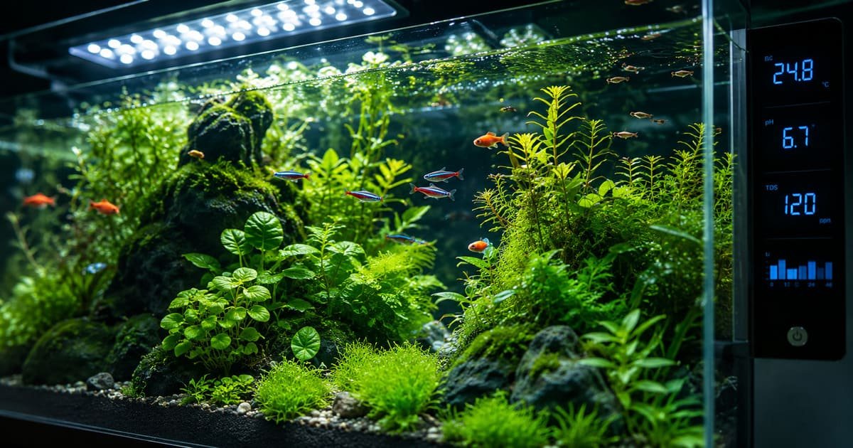 Aquarium connecté et intelligent 2025 : guide complet