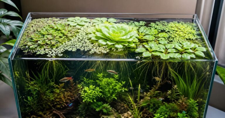 Plante flottante aquarium : 10 espèces faciles