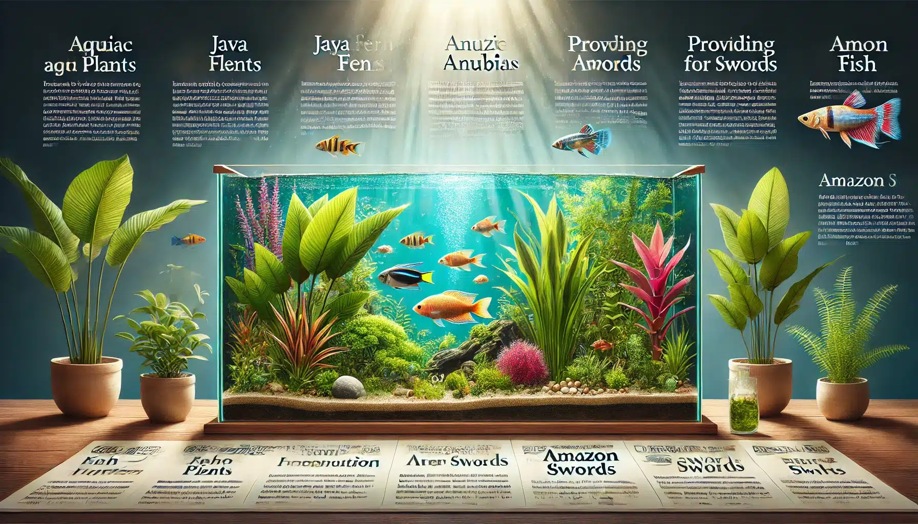 L'importance des plantes en aquarium