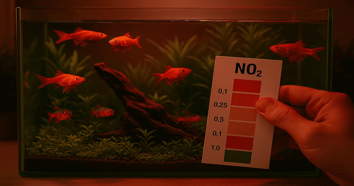 Les nitrites en aquarium